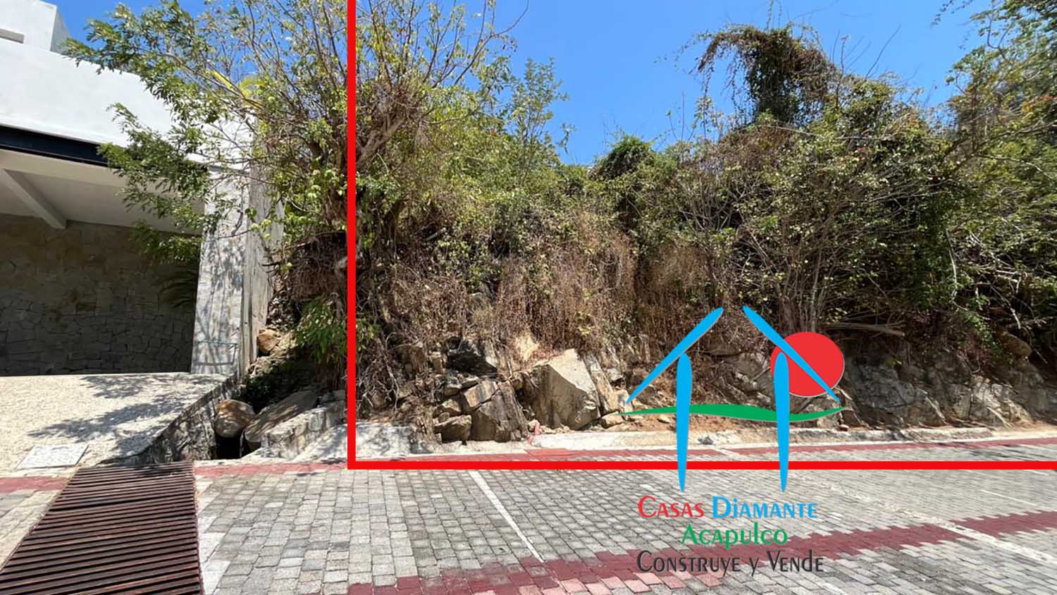 Terreno Brisas del Marqués Manzana F Lote 107 - Vista desde la calle 4